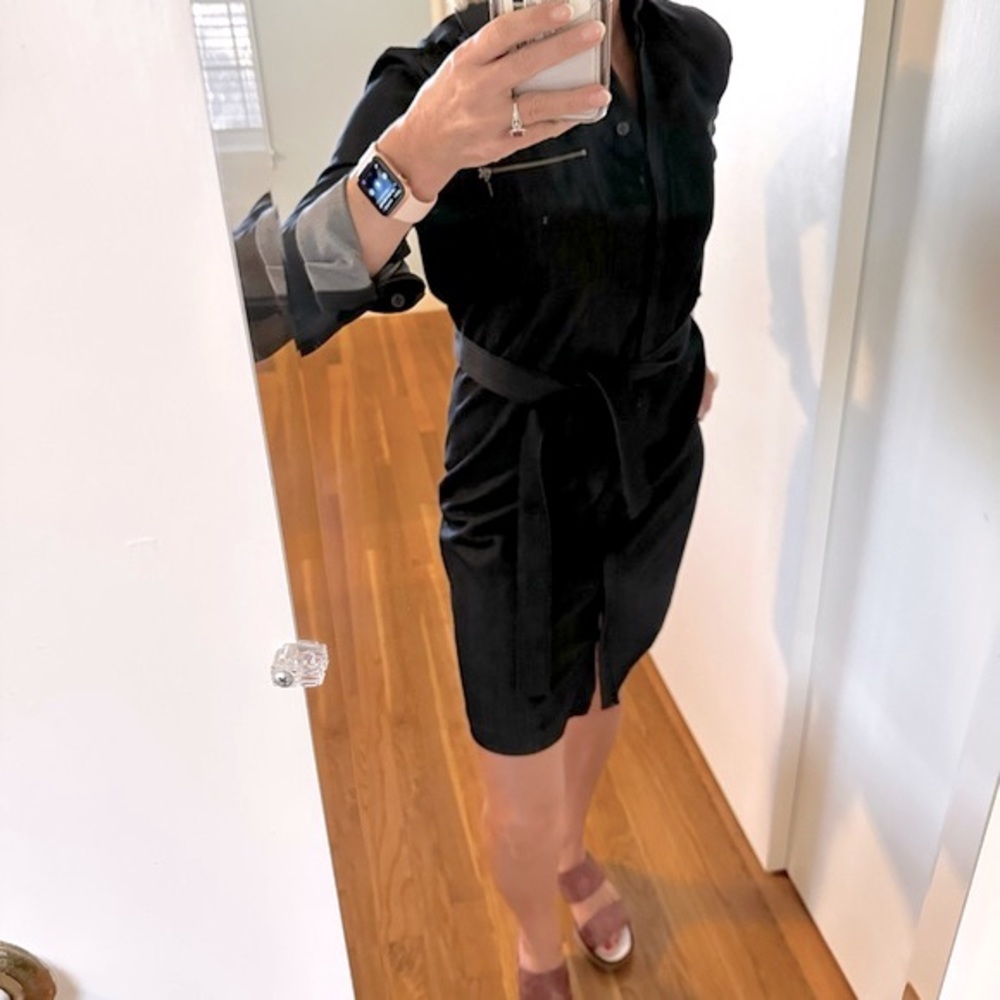 Tahari Dark wash Denim Dress - Picture 7 of 13